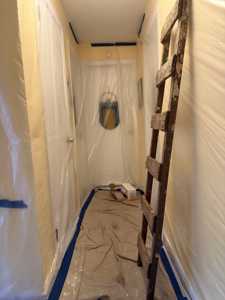Home protection before attic insulation removal in Somerset County,NJ