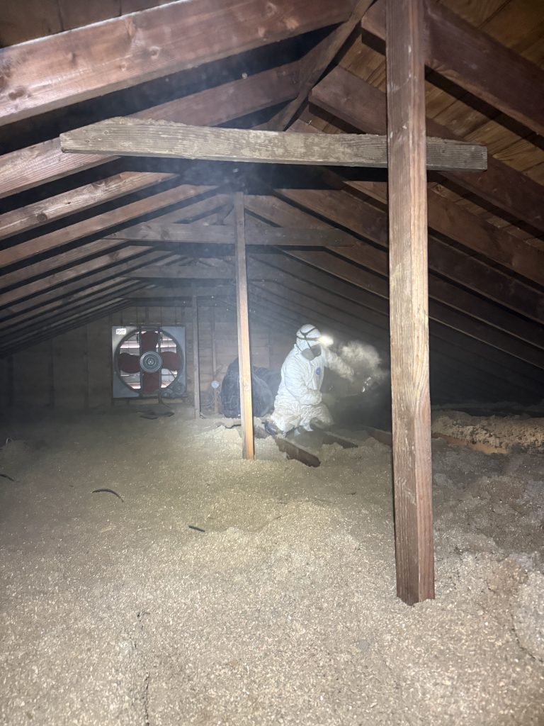 Professional attic insulation removal in Somerset County, NJ
